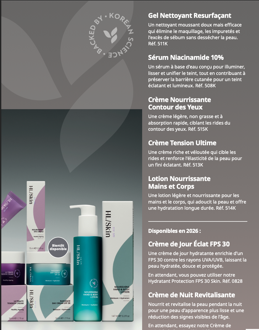 Lotion Nourrissante Mains et Corps HL/Skin 147 ml