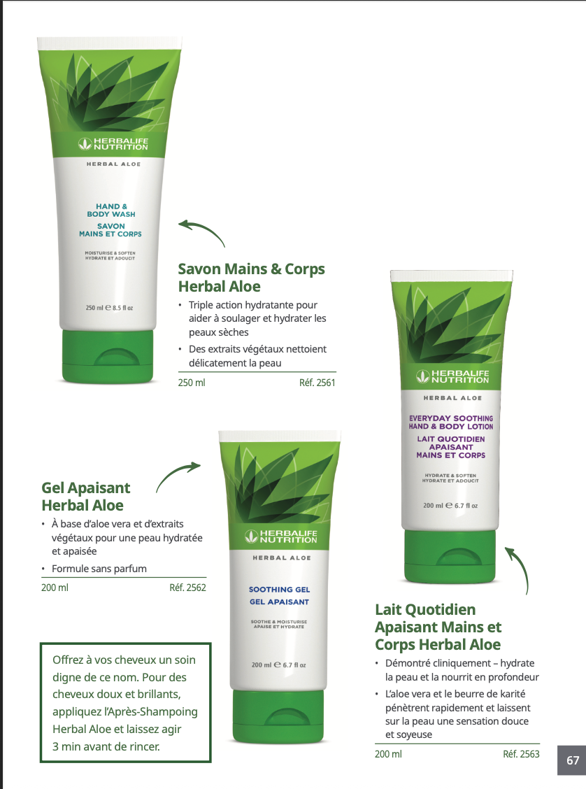 Gel Apaisant Herbal Aloe 200 ml