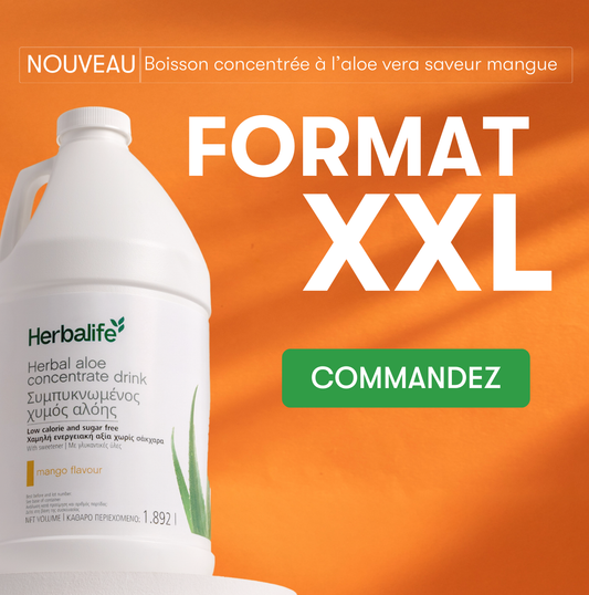 NOUVEAUTE !!!! Boisson concentrée à l'aloe vera Saveur mangue 1,892 litre