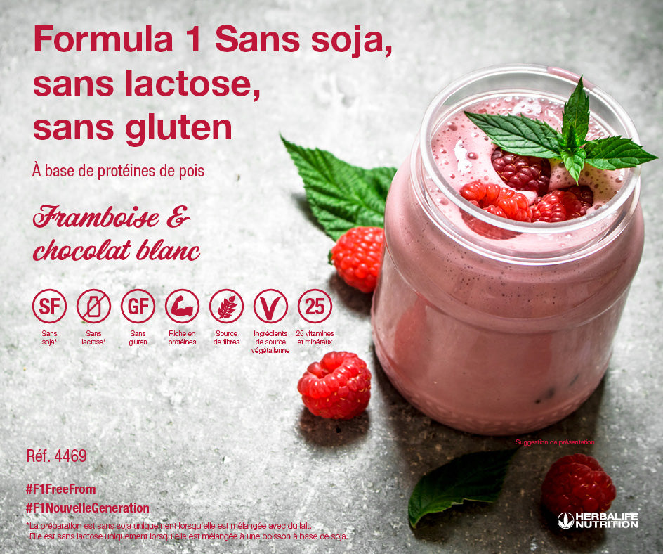 Formula 1 Nouvelle Génération sans soja, sans lactose et sans gluten 500g