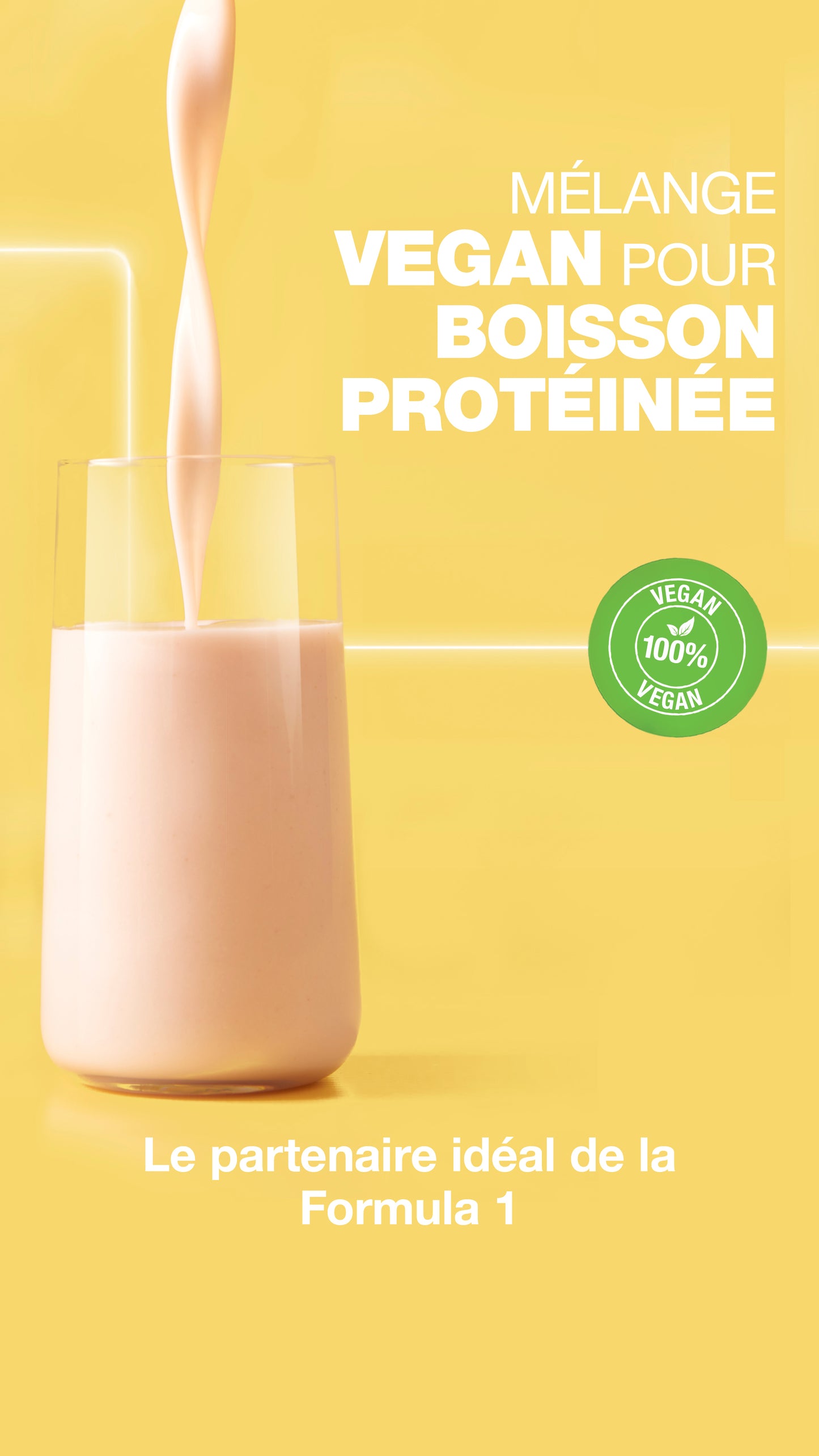 Mélange Vegan pour Boisson Protéinée Vanille