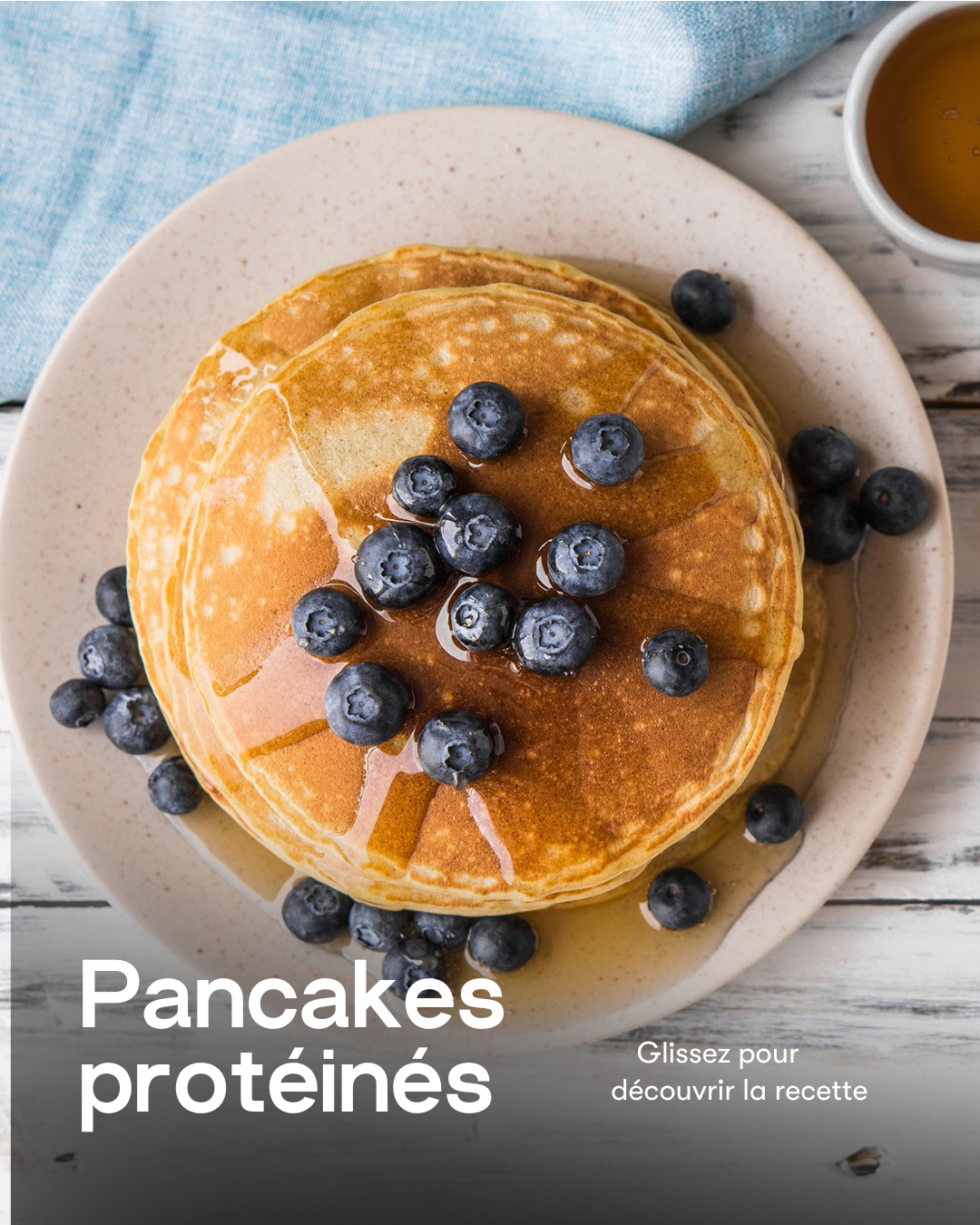 Pan Cake protéinée à cuisiner BAKMIX Saveur Neutre 480 g