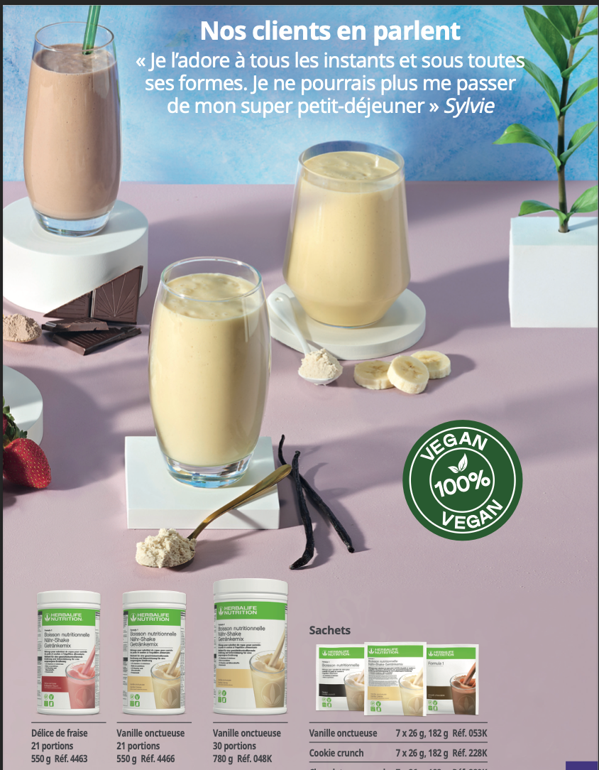 Formula 1 - 21 portions