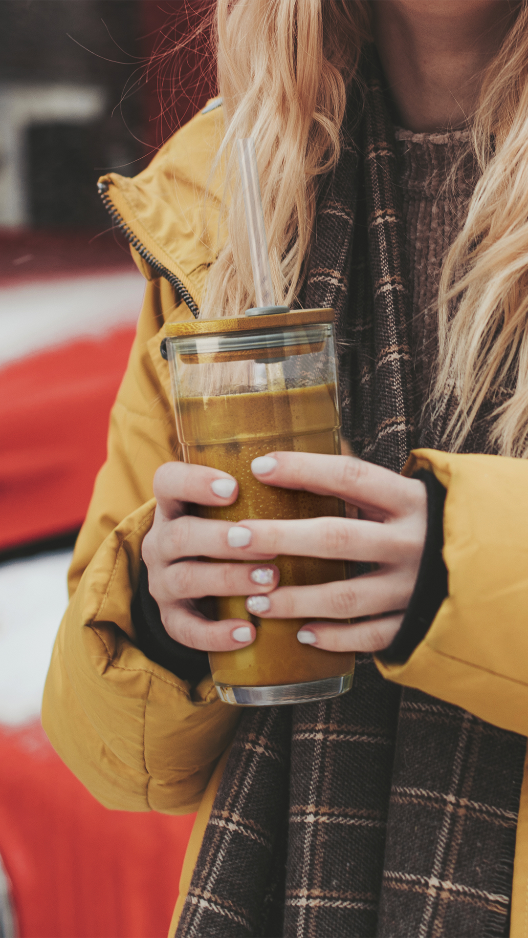 High protein ice coffee