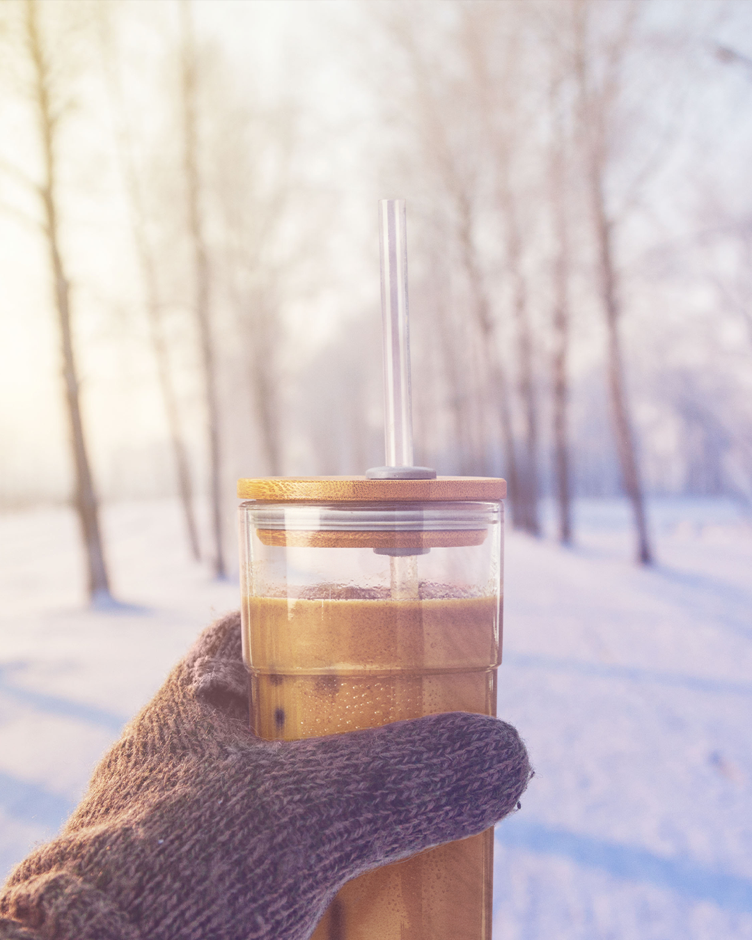 High protein ice coffee